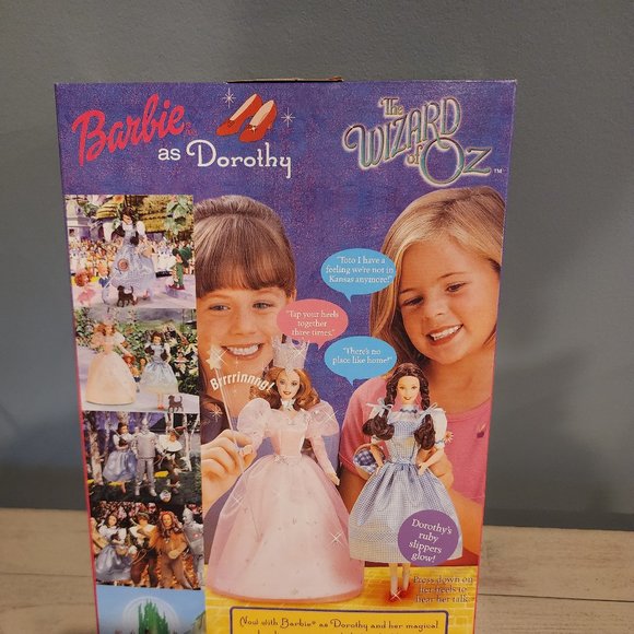 Dorothy In The Wizard Of Oz 1999 Barbie Doll for sale online  Vintage 1999 Barbie as Dorothy in The Wizard of Oz NIB